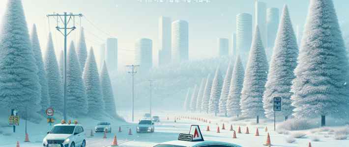 눈 오는 날 인천운전연수로 자신감 상승기 인천운전연수